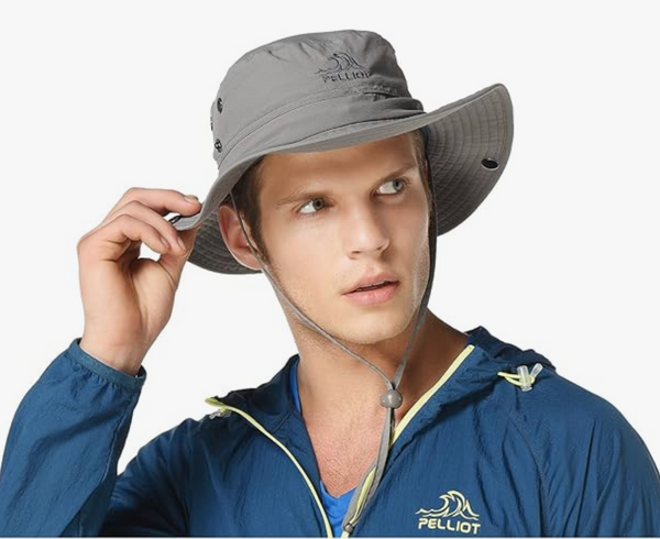 Unisex Wide Brim Sun Hat – UPF 50+ UV Protection, Packable & Breathable Outdoor Hat