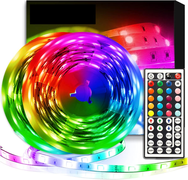 Colorful 32.8ft / 50ft LED Strip Lights Kit